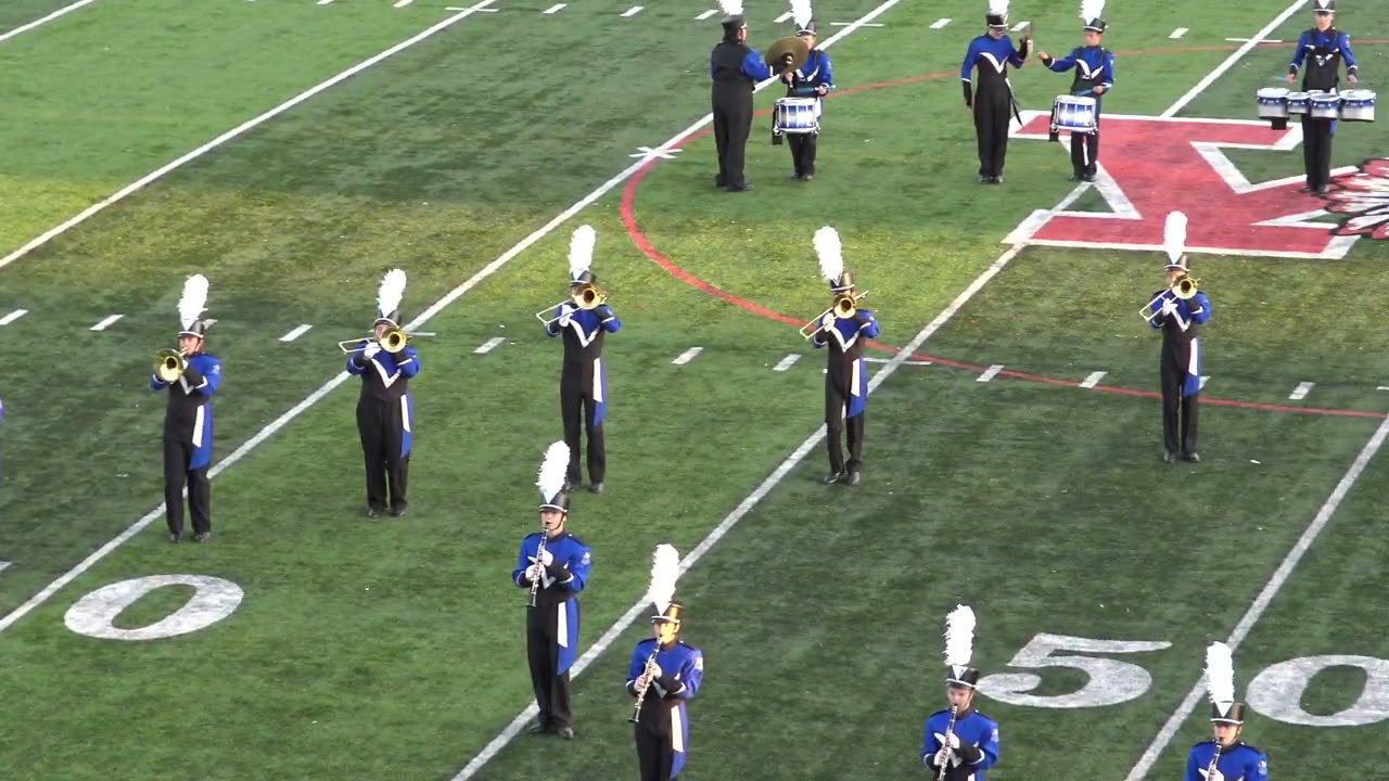 [4K pan/zoom] Miami East HS Viking Band - Halftime USA 2025