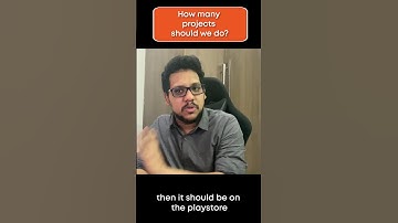 How Many Projects Should I Have On My Resume? #shorts
