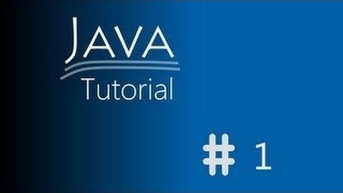 Tutoriál Programovanie v Jave Hello world 1 diel