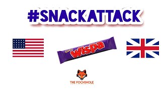 Cadbury Wispa Chocolate Bar (Americans Eat British Candy) (Candy Review) #SnackAttack