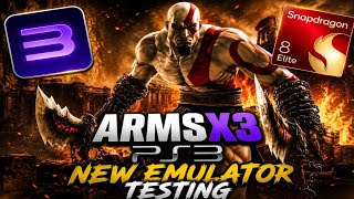 God of war 3 | Armsx3 Ps3 new emulator | Snapdragon 8 Elite