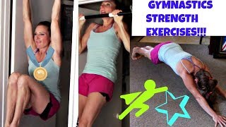 3 Great Exercises To Improve Gymnastics Skills!  Upper Body Workout