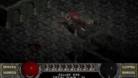 Diablo: The Hell Doom Gladiator Playthrough - Level 3 (2/2)