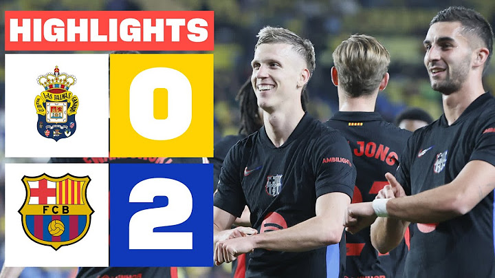 UD LAS PALMAS 0 - 2 FC BARCELONA I HIGHLIGHTS LALIGA EA SPORTS