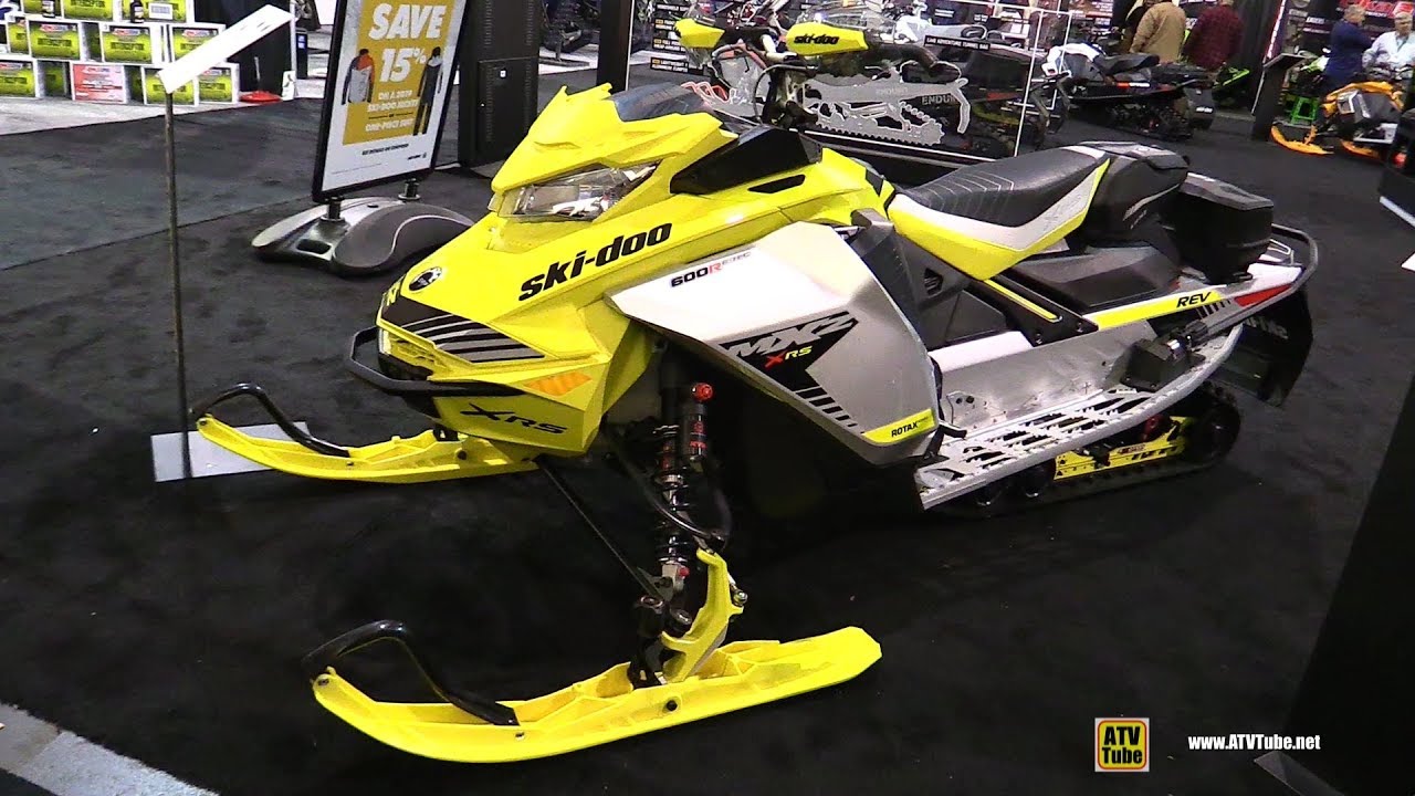 2019 Ski Doo MXZ XRS 850 Sled Walkaround 2018 Toronto ATV Show