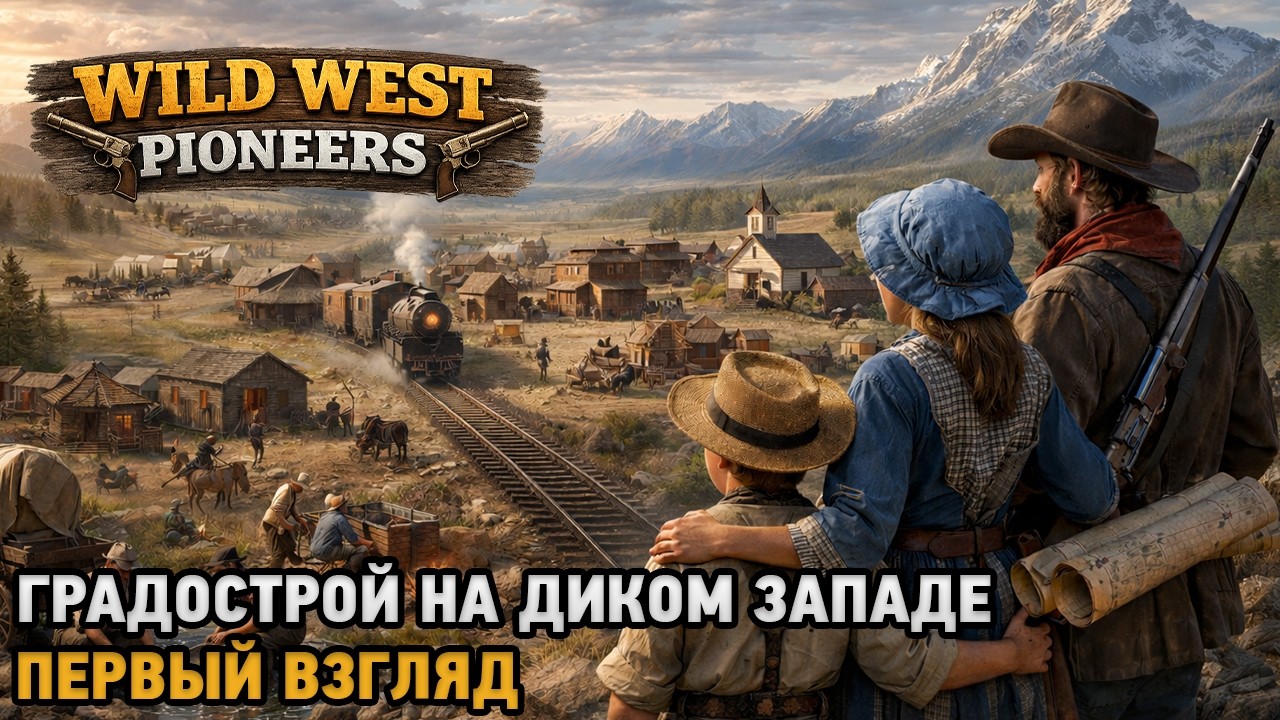Wild West Pioneers # Градострой на Диком Западе ( первый взгляд )