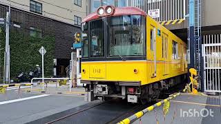 #地下鉄銀座線の車庫#上野駅まで回送運転#ここから地下に入る