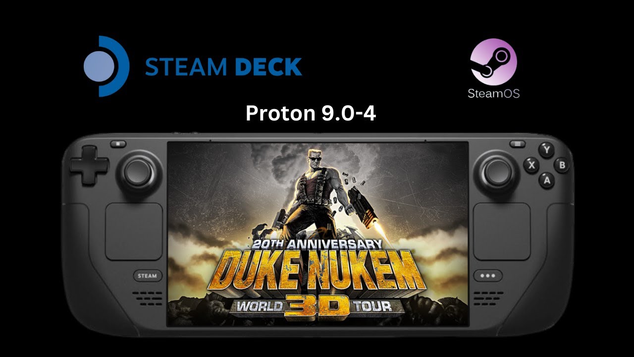 Duke Nukem 3D: 20th Anniversary World Tour - Steam Deck Gameplay - YouTube