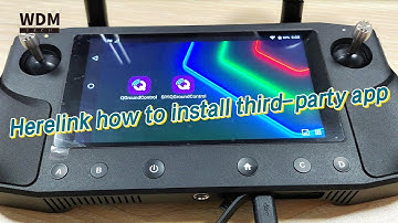 Herelink how to install third party APP