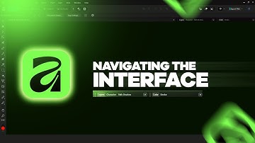 How to Use the Affinity Studio Interface | Beginners Lesson
