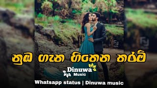 Video thumbnail of "Nuba gana hithena tharam | නුබ ගැන හිතෙන තරම් | Milinda sandaruwan | 2021 new song |"
