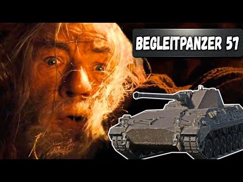 Видео: МАРДЕР НА СТЕРОИДАХ Begleitpanzer 57 в War Thunder