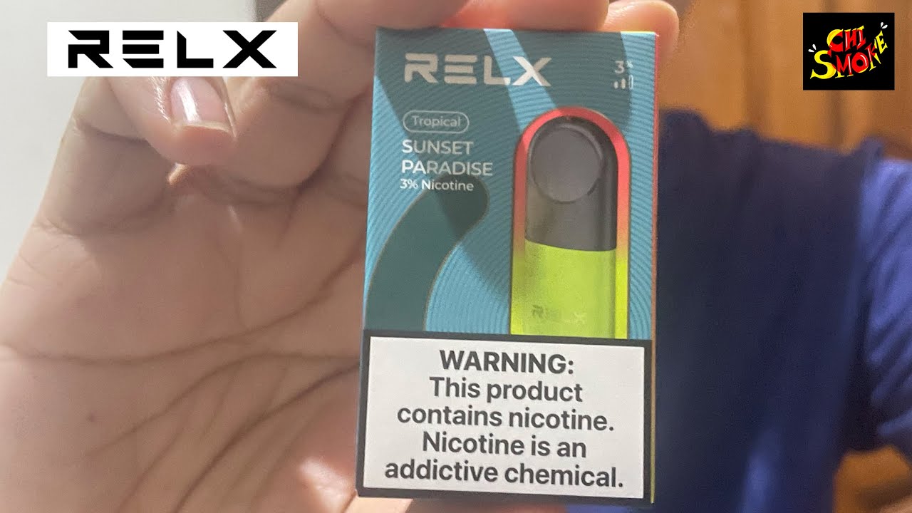 รีวีว หัว Pod Relx กลิ่น ฝรั่ง หอมชื่นใจสุดๆ Chismoke