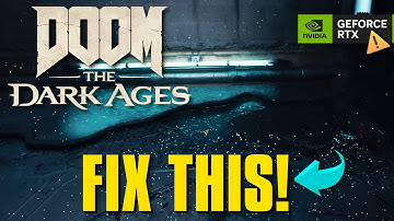 DOOM: The Dark Ages Visual FIX – Ray Reconstrucion & VRS Glitch | NVIDIA Driver Issue
