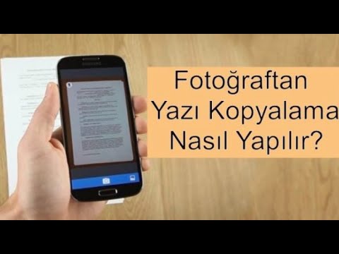 Video: Taranan Metin Nasıl Kopyalanır