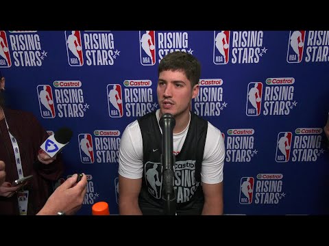 Press Conference by Reed Sheppard - Rising Stars Game