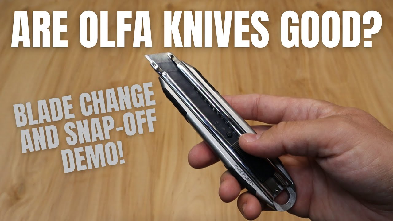 OLFA MXP-L Utility Knife, Aluminum dies cast, Stainless steel