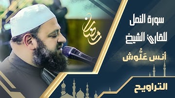 من سورة النمل || الشيخ محمد أنس علُّوش || تراويح 1442هـ