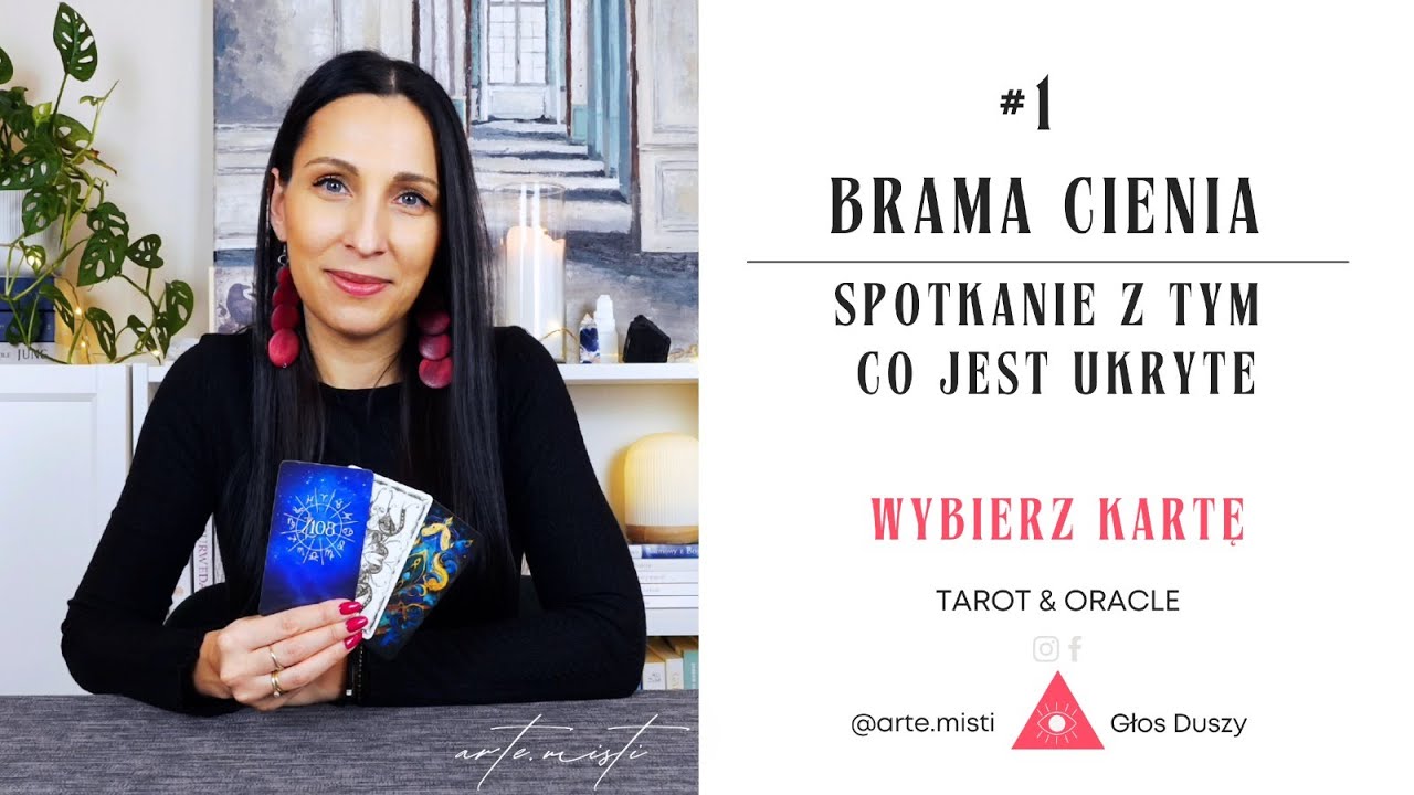 ✨🌒 BRAMA CIENIA #1 – Spotkanie z tym, co jest ukryte || TAROT ✨