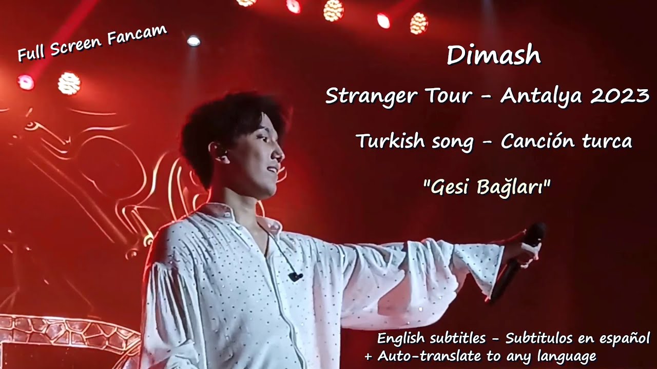 Dimash - Turkish song - 