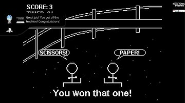 Rock Paper Scissors - Breakthrough Gaming Arcade platinum