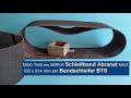 Mein aktuell bestes Schleifband 100 x 914 mm am Scheppach Band- und Tellerschleifer BTS 900