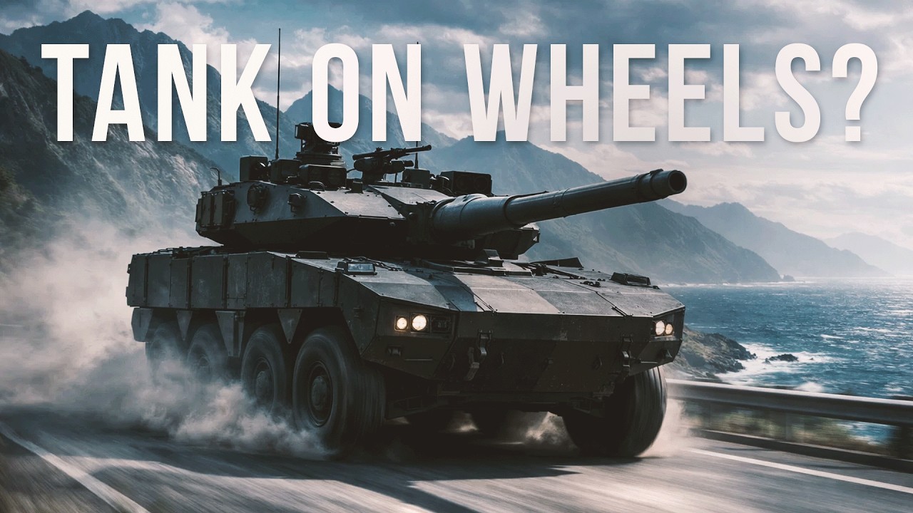 Почему Япония построила танк на колёсах?