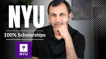 100% scholarship at NYU for INTERNATIONAL students