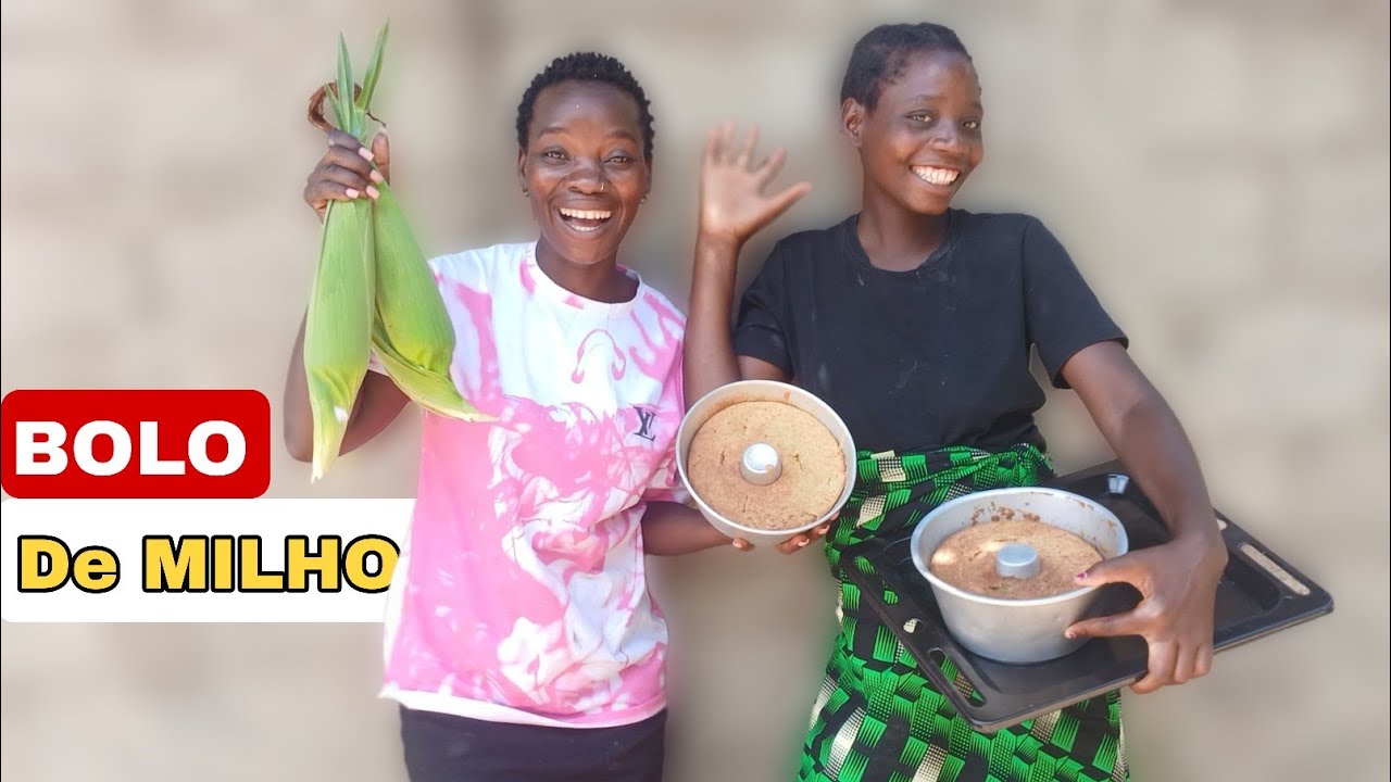Fiz Uma Receita De Bolo De Milho!