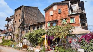 Slow Life in An Abandoned Old Town in Guangdong | China Street Walk