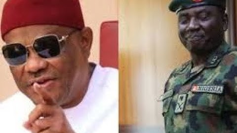 Pandemonium Guns Cocked as Wike/naval Soldiers Exchange Verbal Blows Wike Slapped?