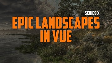 Creating 3D terrain fields in Vue. Epic landscapes 2022