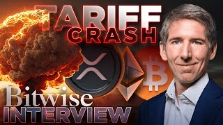 Tariff Crypto Crash Over🔥Bitwise INTERVIEW w/ Matt Hougan🔥