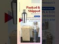 Packed Shipped YUKIWA Baron A Size 510ml Cocktail Bar Shaker Mirror Silver Gold Rim mp3
