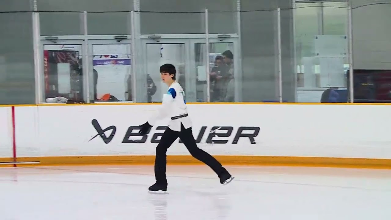 Лео Стасевич | Произвольная программа для мужчин среднего уровня | Финал одиночного катания Midwe...