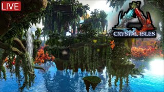 Dino teming in crystal isles map #itsneerajgaming #arksurvivalevolved