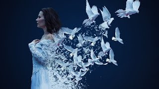 Bird dispersion photoshop effect | photoshop tutorial cc