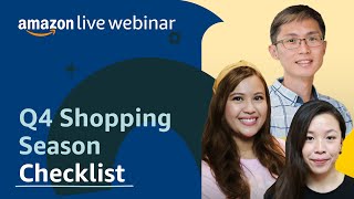 Series 3 – Q4 Shopping Season Checklist and Merchandizing Tools | Seller Education Webinars