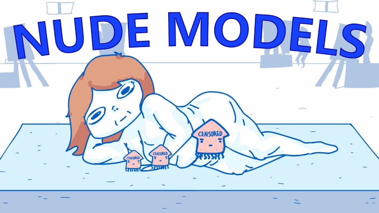 My Very Awkward First Time Drawing Models In Art Class (Animation)