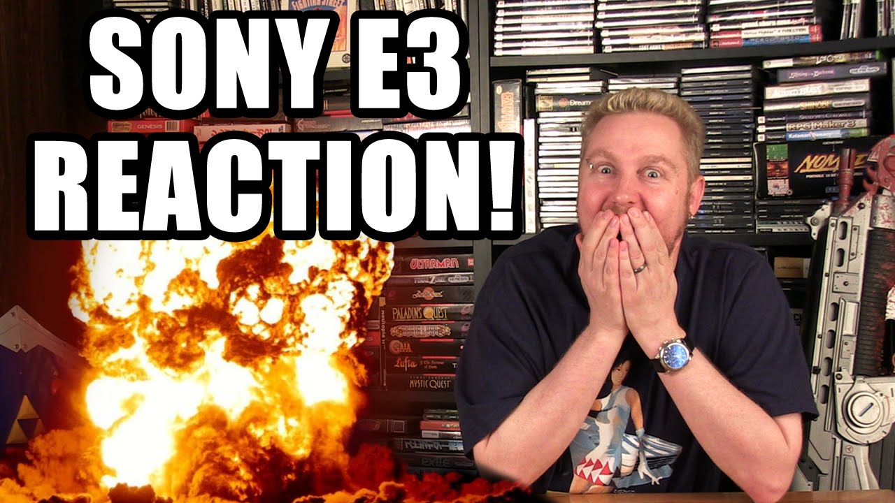 Thumbnail for SONY E3 CONFERENCE REACTION - Happy Console Gamer