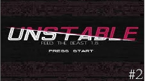 MINECRAFT FTB UNSTABLE 1.8.9 EP.2 Tinkers Construct