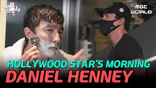 [C.C.] Take a peek at the Hollywood star, DANIEL HENNEY's morning #DANIELHENNEY