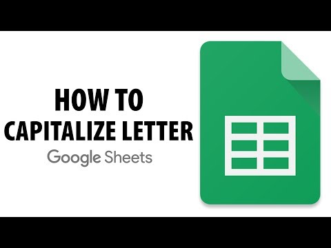 How To Capitalize