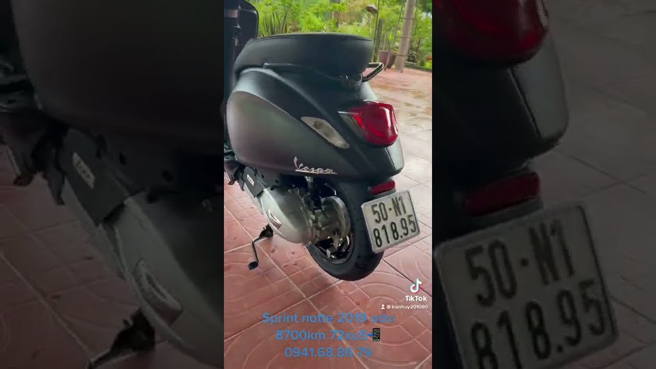 Sprint notte 2019 đẹp cực kì odo 8700km đủ đồ theo xe 