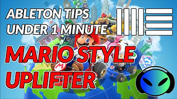 Ableton Tips under 1 Minute : Super Mario Style Uplifter / Ableton Live Tutorial Beginner #shorts
