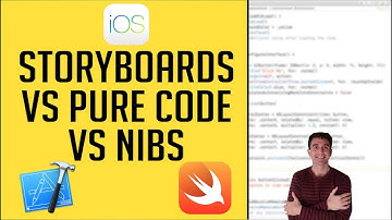 Storyboards vs Code vs Nib
