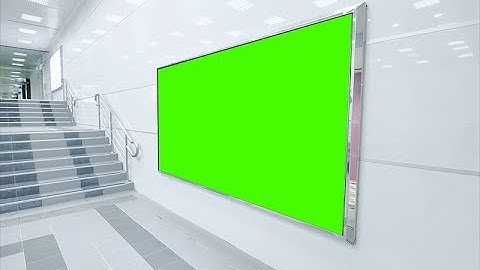 Green Screen Mockup