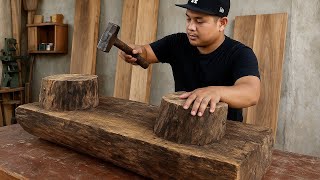 Combining Bamboo Tubes and Discarded Wood to Create Miracles by an 18-Year-Old Genius