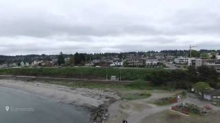 First flight Edmonds Wa. Ferry