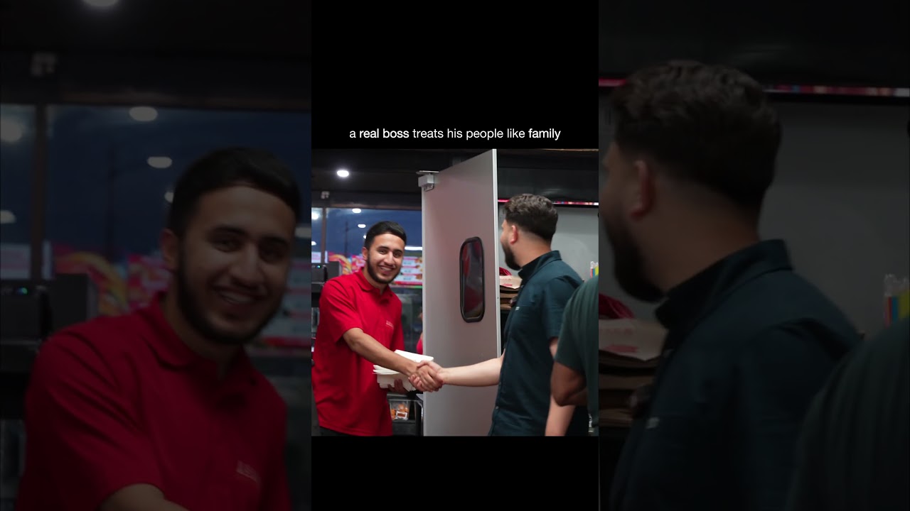 A real boss treats his people like family